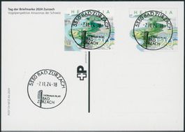 2024 - Tag der Briefmarke - Blockausschnitt Combo Karte Voll