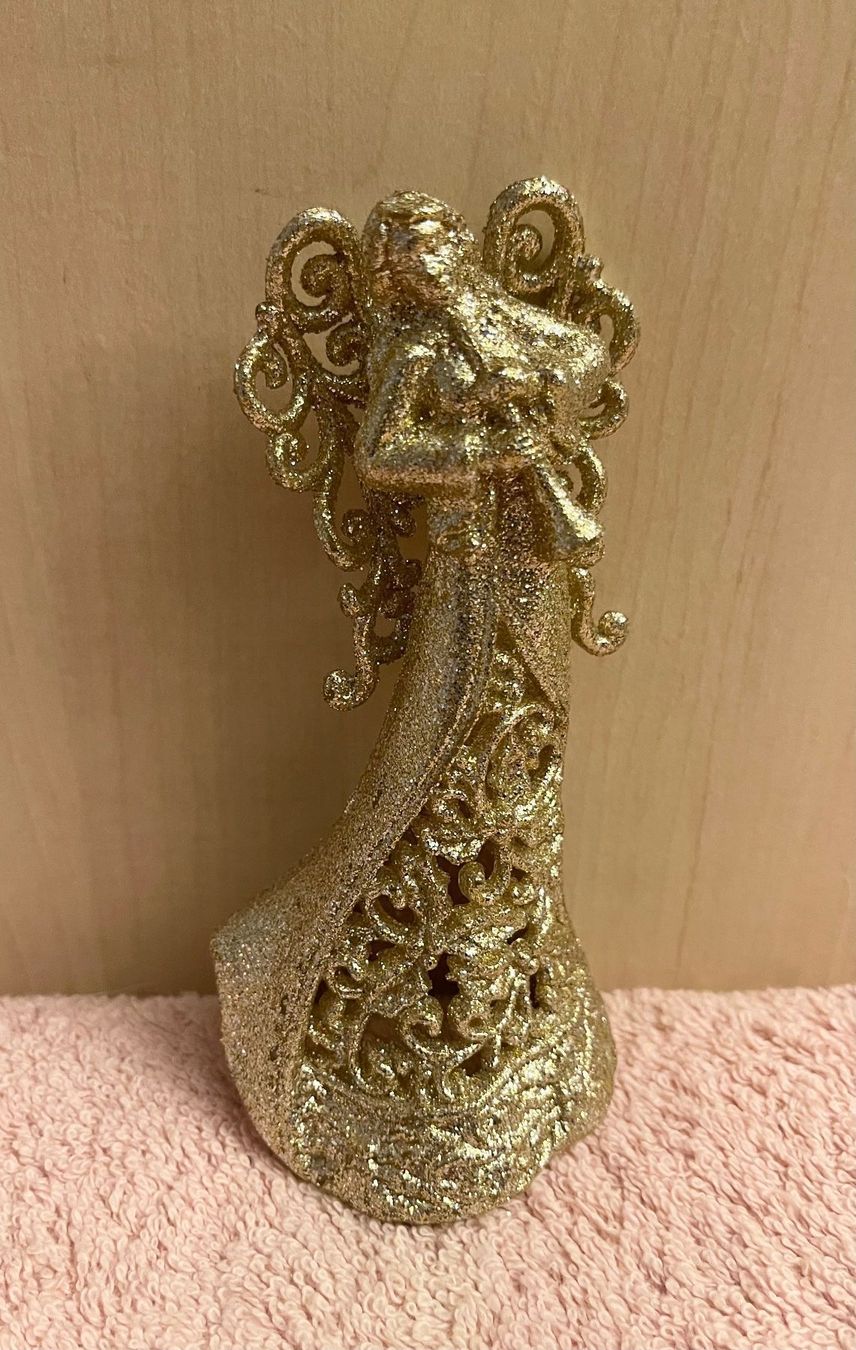 Tutte le decorazioni: Engel gold mit Glitzer – Nuovo (secondo la descrizione) da Basel venduto da Seifehuesli