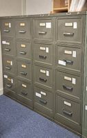 ERGA Schubladenschrank Aktenschrank Metall (Vintage 60er)