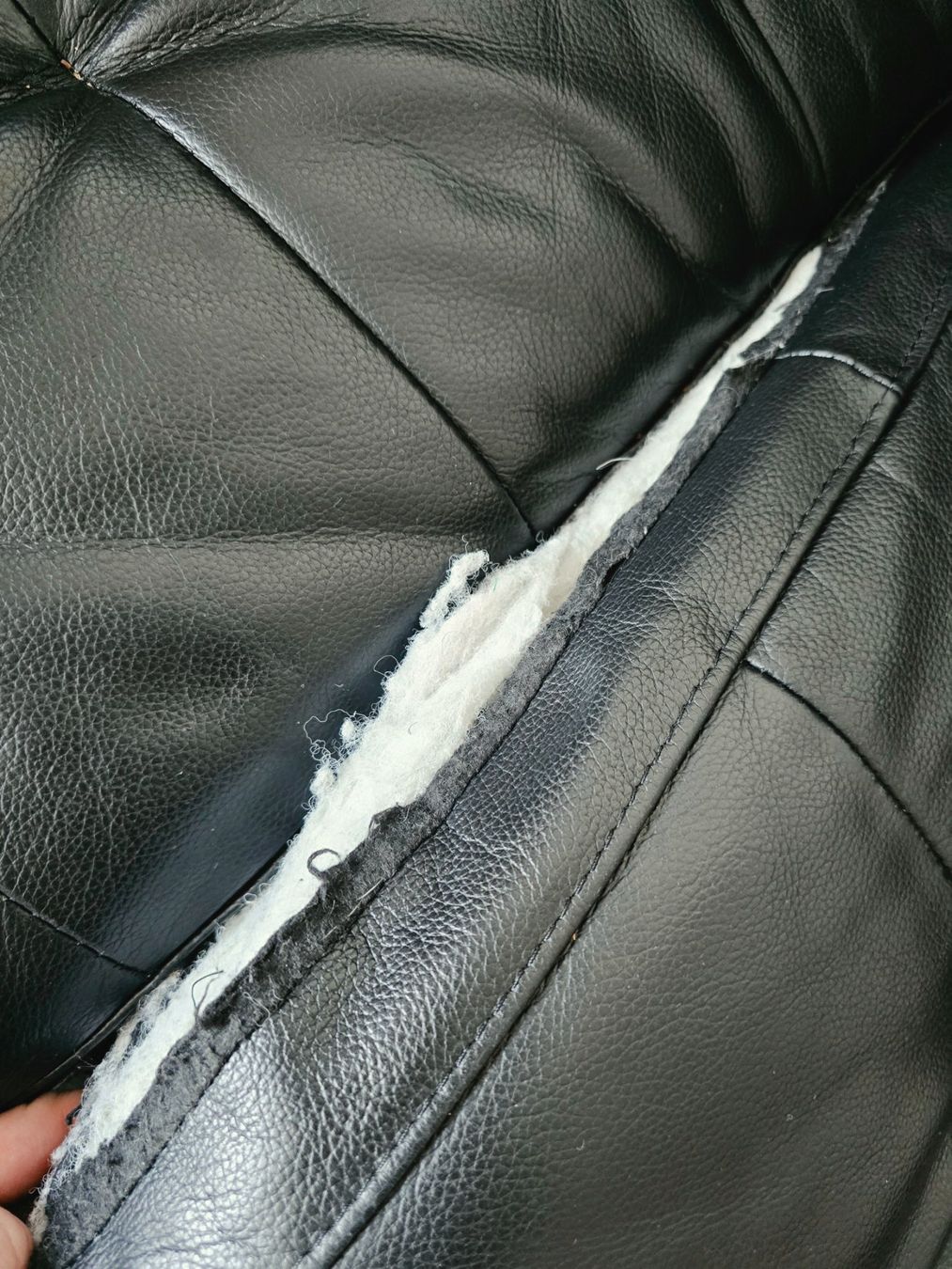 Ikea Sofas: IKEA LANDSKRONA Ecksofa aus schwarzem Leder – Gebraucht aus Goldach von PhantomPandaX 2