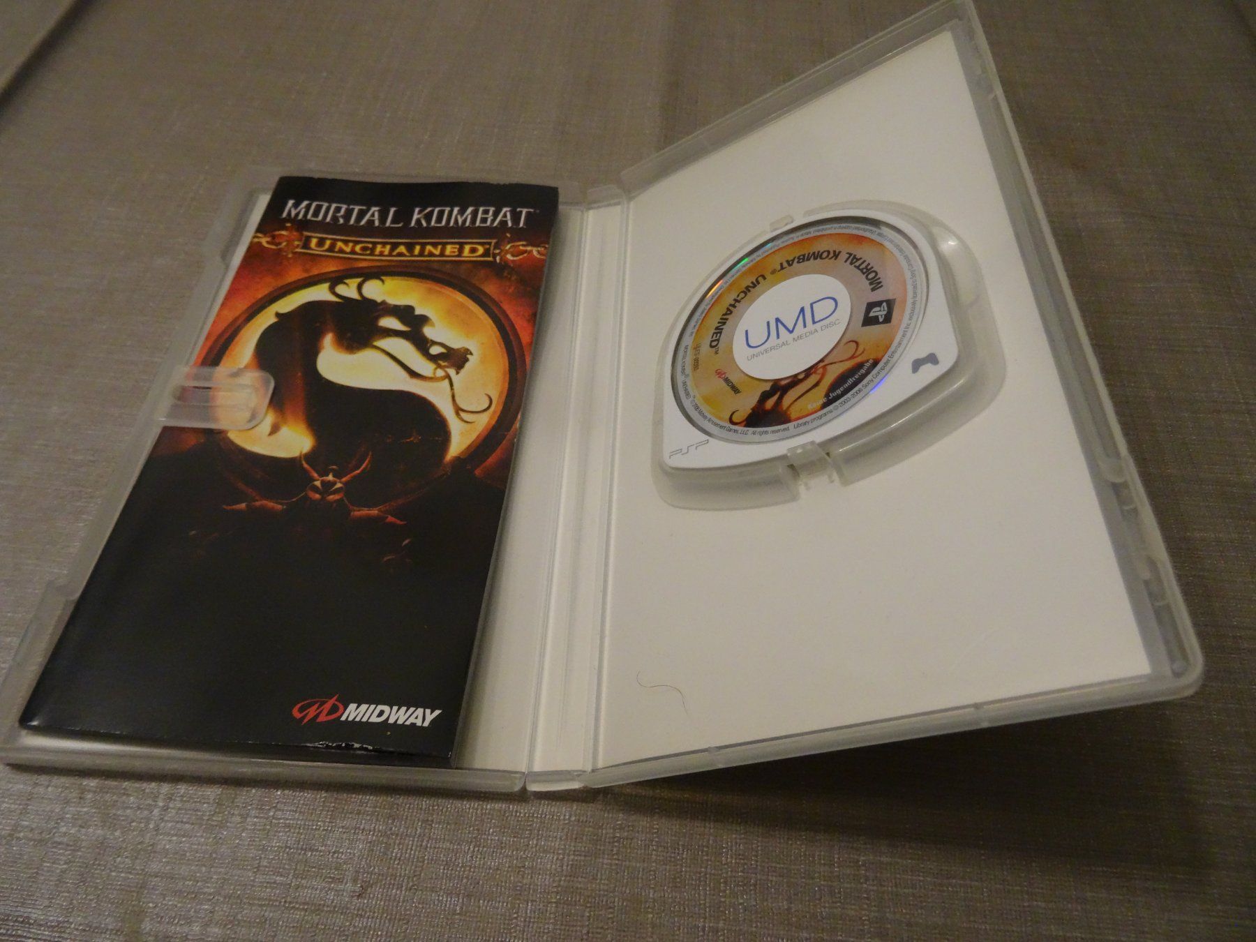 Sony Giochi: Mortal Kombat Unchained PSP – Usato da Olten venduto da Disc-Ausverkauf 1