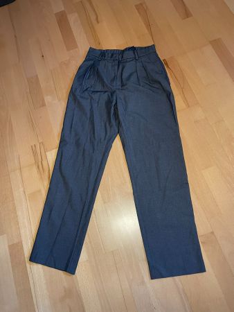 Graue Stoffhose von H&M, Grösse 38, Business, High waist