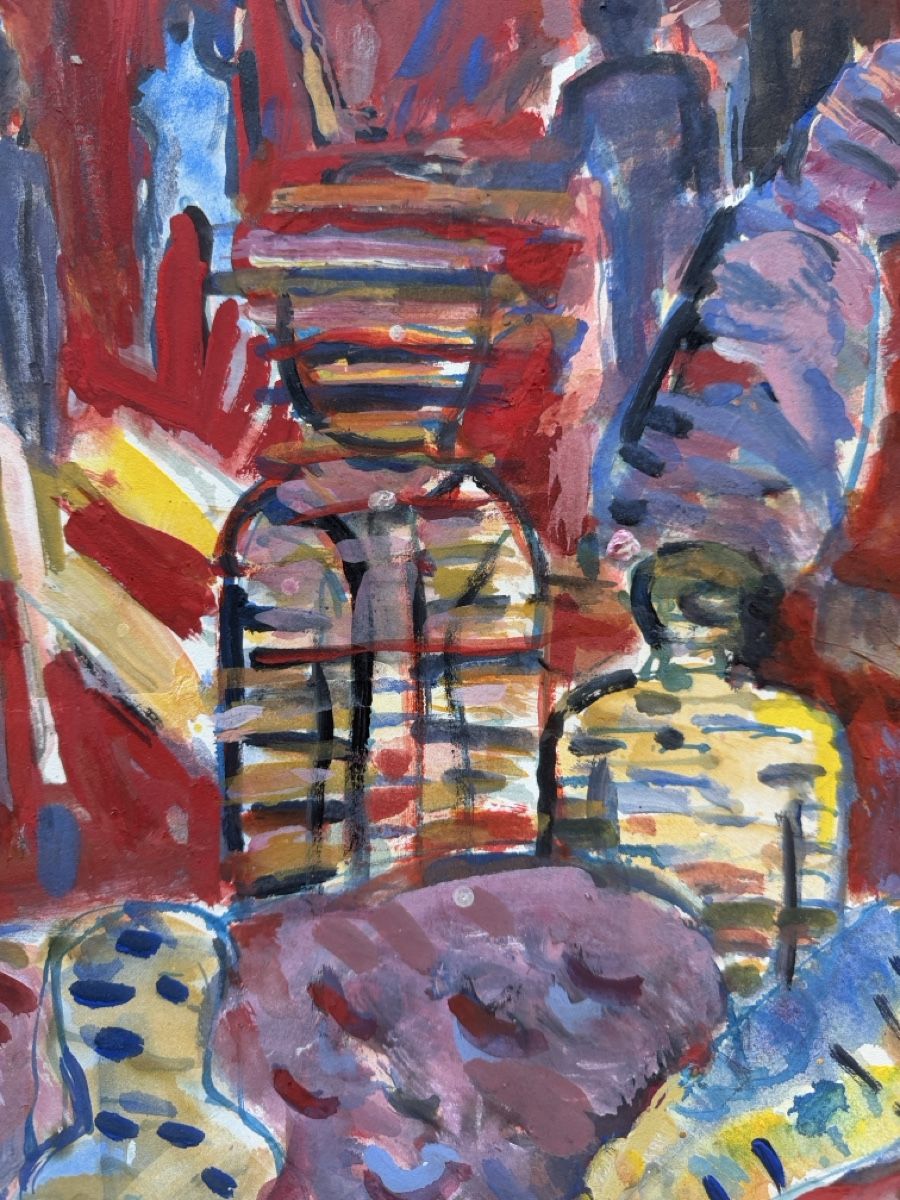 Dipinti: Kurt Oskar Weber Bild 1991 – Usato da Zürich venduto da cENS0R 1