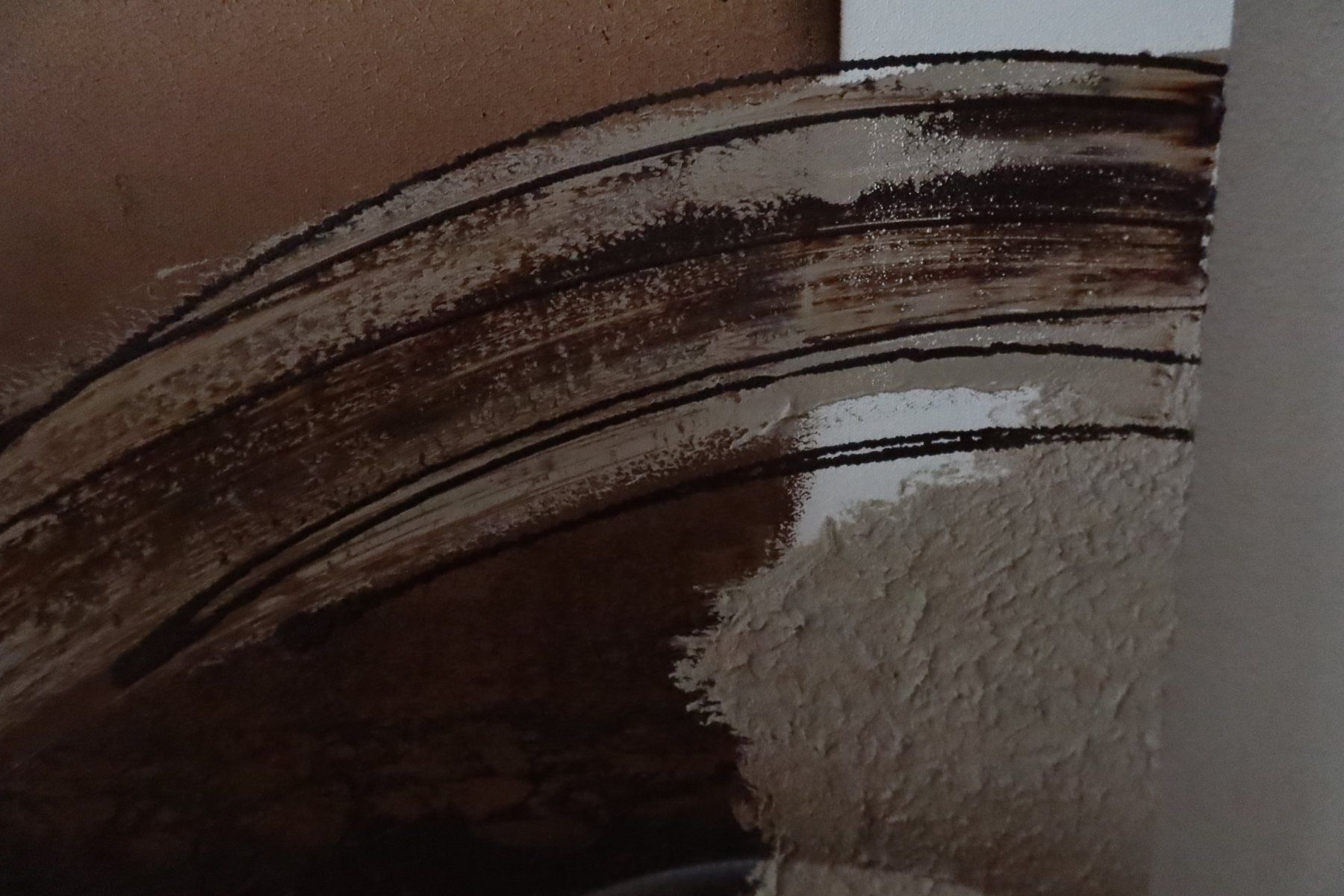 Foto & Immagini: Bild/Leinwand handbemalt braun/beige, 60x80cm – Usato da Rütihof venduto da Melser2 3