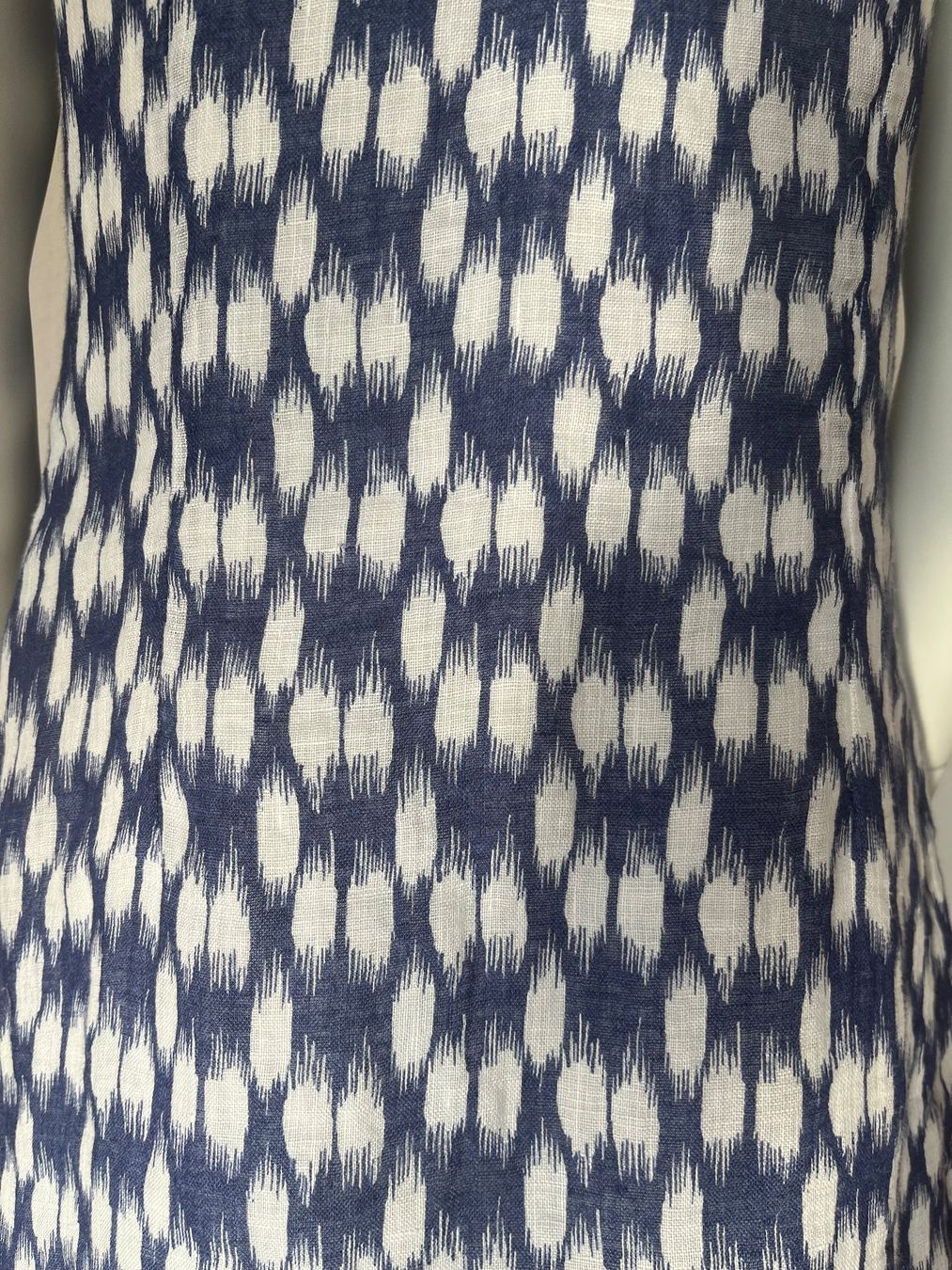 Vestiti: Leinen Kleid, Grösse 36, Blau-Weiss gemustert. – Usato da Zürich venduto da bea_s5tq 2