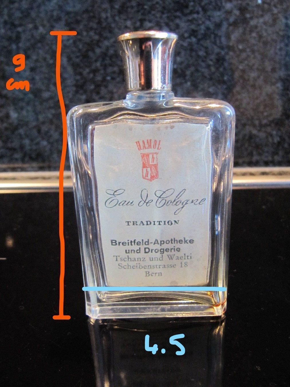 Flaconi: parfum avec miroir vide - BERN – Usato da Arbedo venduto da nadia1973 2