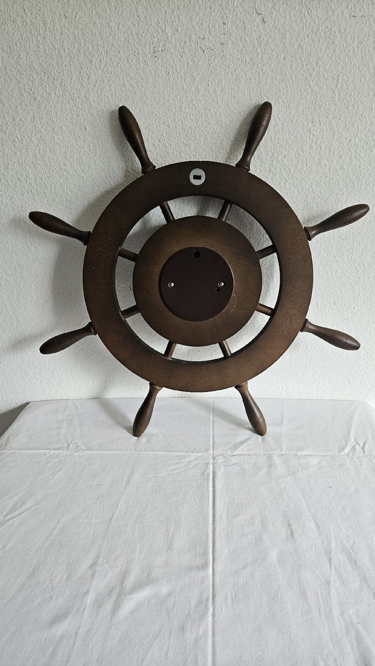 Altri elettrodomestici e apparecchi d’epoca: Vintage  Schiffsrad Uhr Barometer – Usato da Ettingen venduto da samiba 1