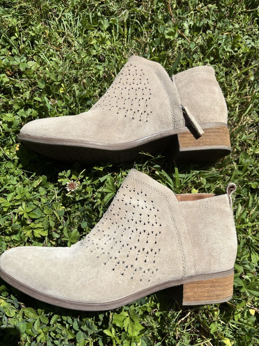 Toms Scarpe da donna: Sommer Stiefelette Toms Leder – Usato da Münsingen venduto da Richigen