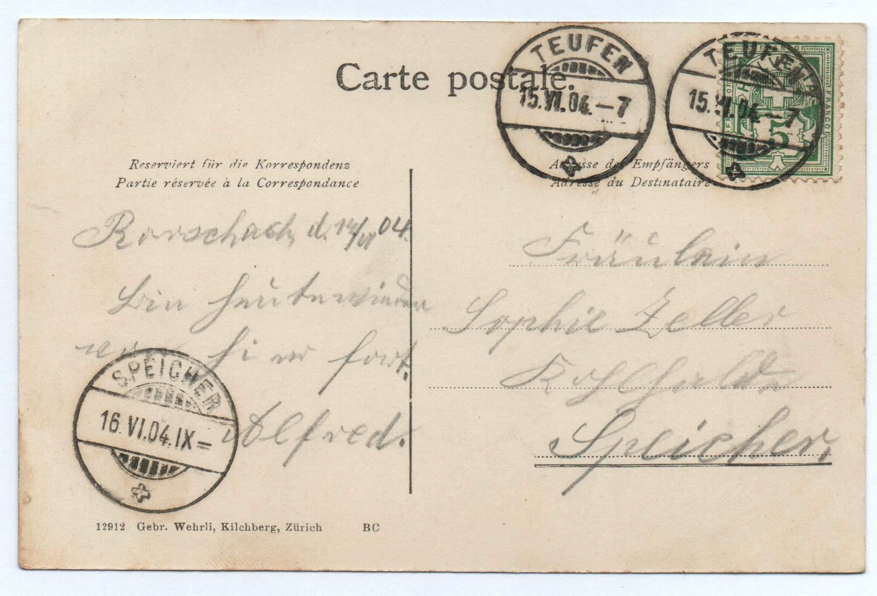 Cartes postales: RORSCHACH Neue Protest. Kirche – D'occasion à Jona par philajona 1