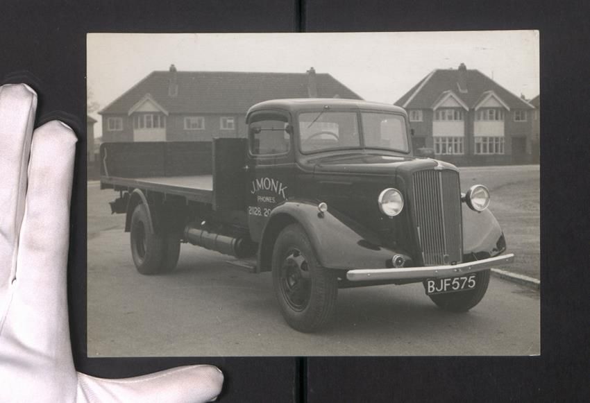 Fotografie & Manifesti: Fotografie Lastwagen Morris mit Hamshaw  – Usato da Berlin venduto da bartko-reher
