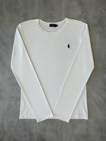 T-shirt manches longues Polo Ralph Lauren blanc - L