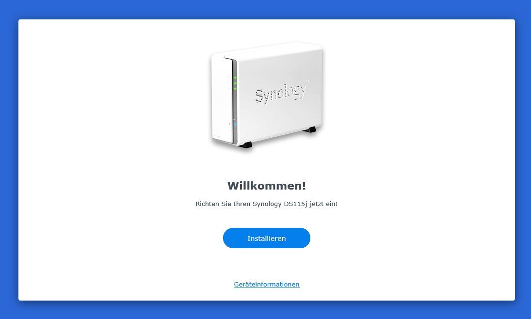 Synology Server: Synology DS115j, ohne HD – Gebraucht aus Olten von Triologyblue 5