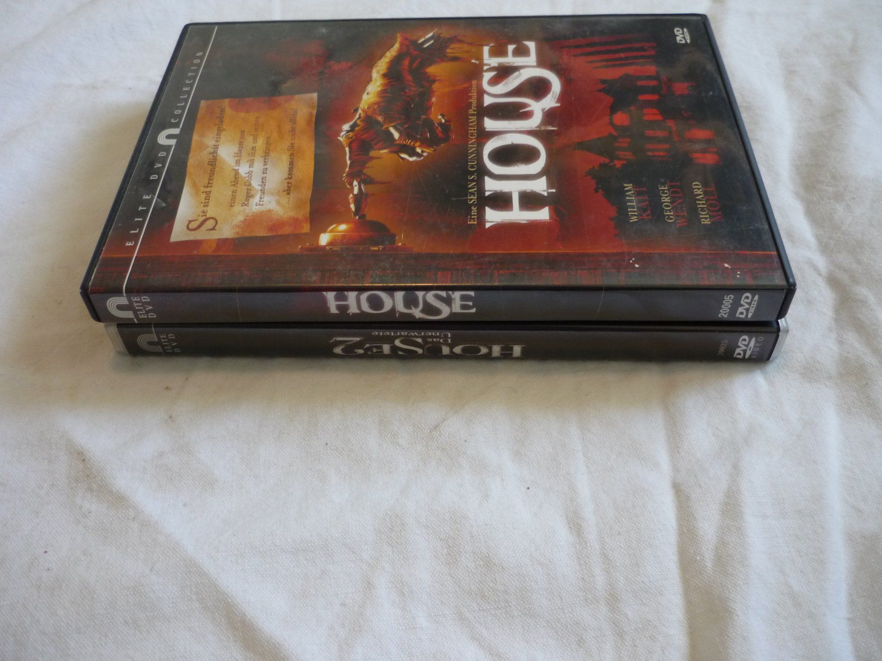 Alle DVDs: 2x DVD Horror - House 1 + 2 – Gebraucht aus Beringen von zzRegal 1