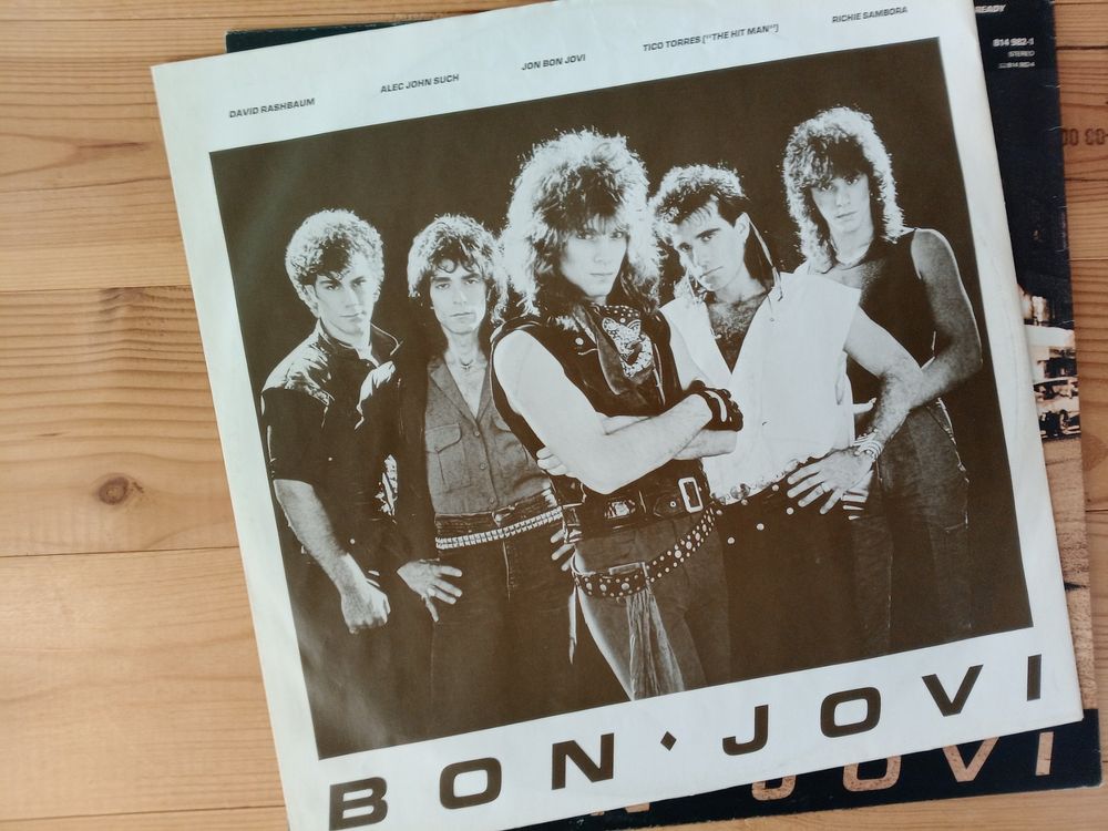 Bon Jovi Seltene Vinyl Schallplatte Top Zustand (Gebraucht) in