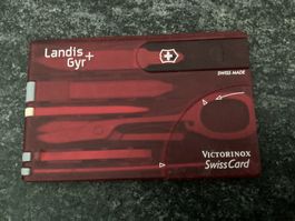 Victorinox SwissCard "LANDIS + GYR“ Neu!!