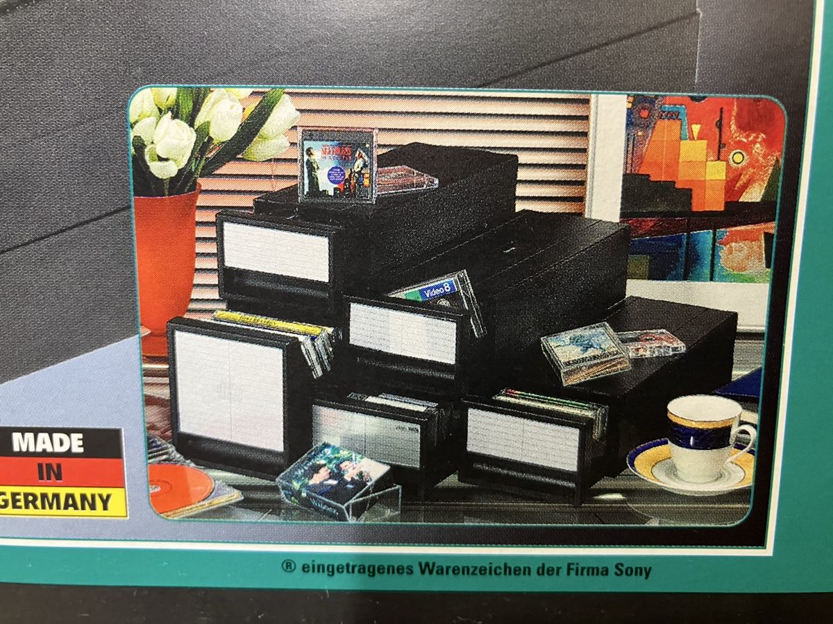 Minidisc: Hama Minidisc / Mini DV Schubladensystem neu. – Nuovo e nell'imballaggio originale da Hausen AG venduto da tom_nx9h 1