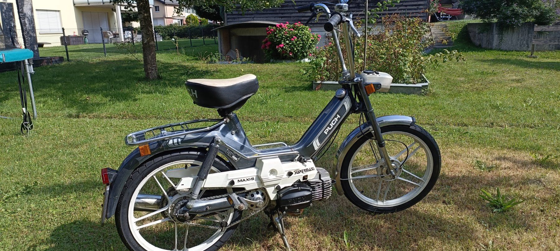 Puch Ciclomotori: Puch Supermaxi LG 2 mit ZA50 und Katalysator – Usato da Ruggell venduto da bonizer