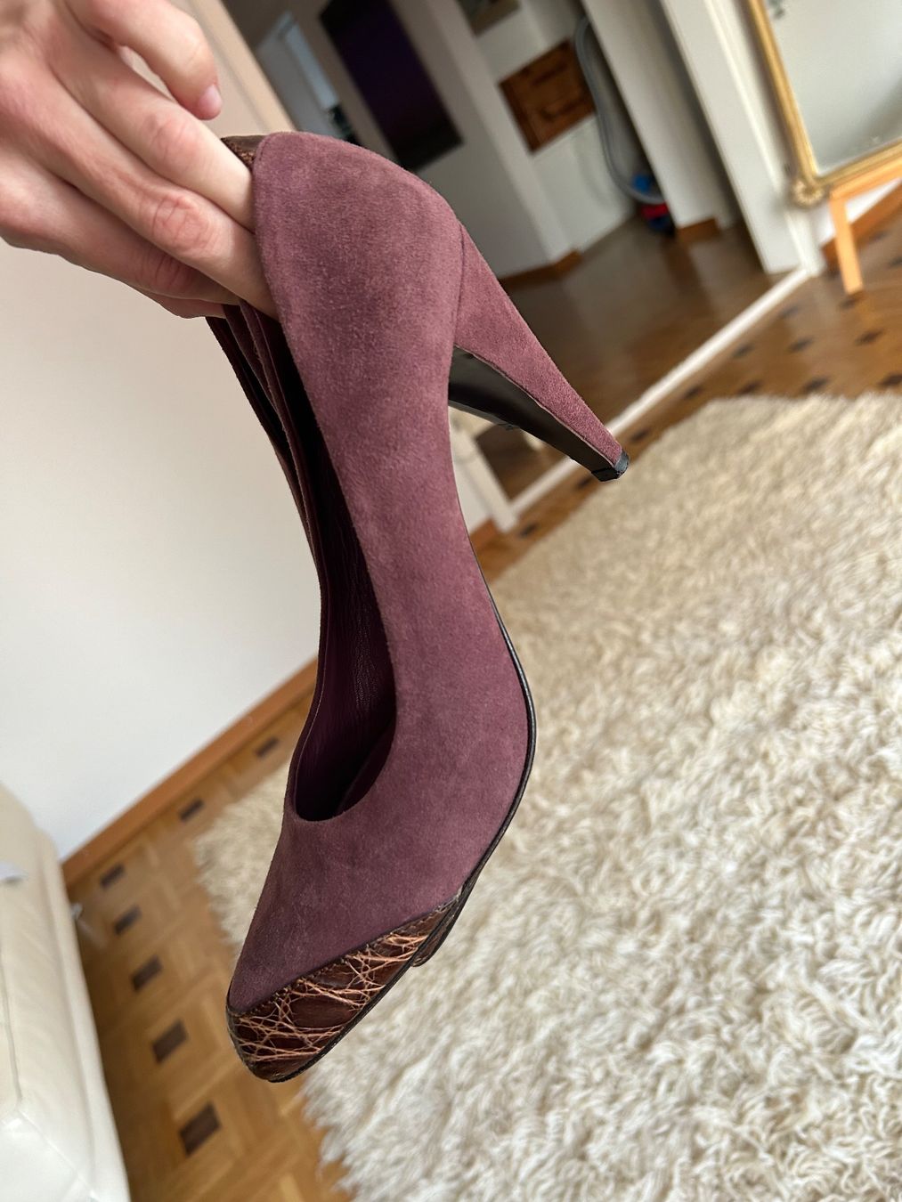 Jil Sander Scarpe da donna: Jil Sander suede heels (38.5) – Usato da Rüschlikon venduto da Tey_sl 6