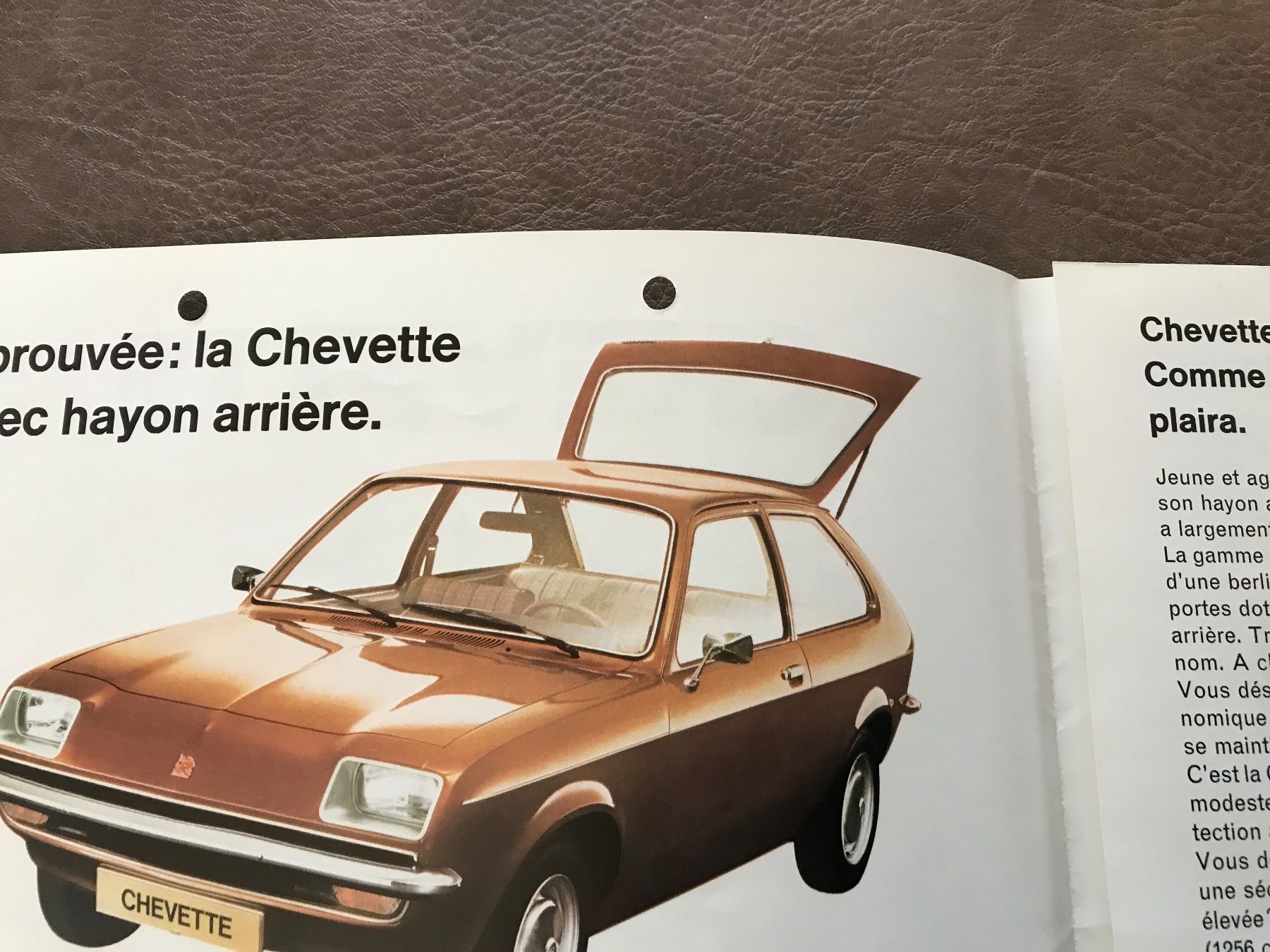 Documenti: GM CHEVETTE Prospekt – Usato da Balterswil venduto da Jeko1967 1