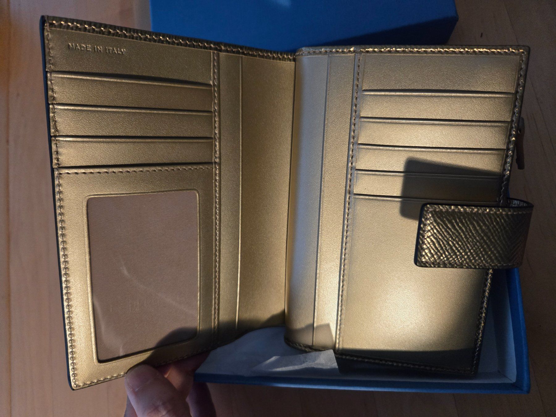 Smythson Brieftaschen: Smythson Kartenetui aus Leder, neu – Neu und originalverpackt aus Luzern von Yumbob 2