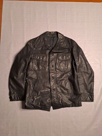 Leder Jacke schöne linee