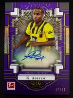 Topps Karim Adeyemi Auto 47/50 Borussia Dortmund