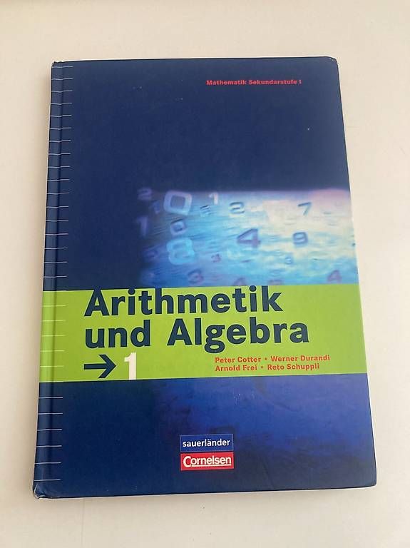 Libri: Arithmetik und Algebra 1 (Sek. 1) – Nuovo (secondo la descrizione) da Zürich venduto da gin_9t9d