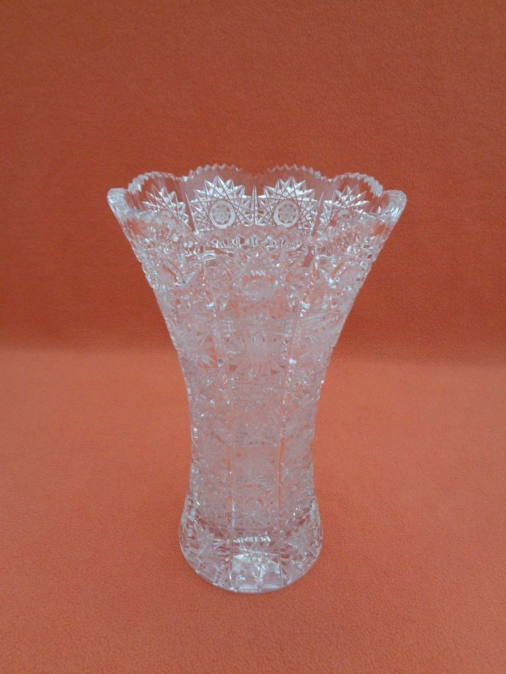 Vasen & Gefässe: Bleikristall-Vase mit Sternenschliff – Gebraucht aus Chur von omonia 1