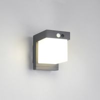 LED Aussen Wandleuchte, 14 cm x 10 cm