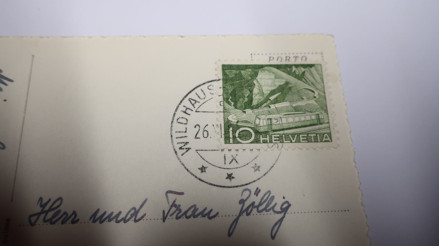 Cartoline postali: Hôtel Alpenblick Wildhaus – Usato da Cormoret venduto da Pascalll2001 5