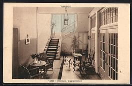 AK Zweisimmen, Hotel Terminus, Vestibule