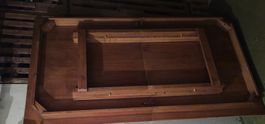 Elegant Wooden Dining Table - Extendable for Festive Gatheri