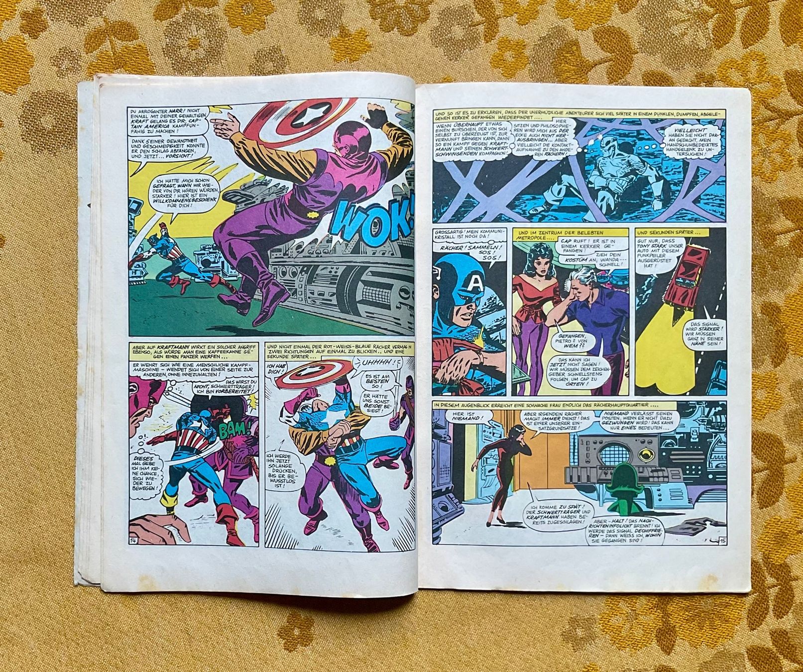 BD: Die Ruhmreichen Rächer Heft Nr 28 von 1976 – D'occasion à Endingen par nathan05 4