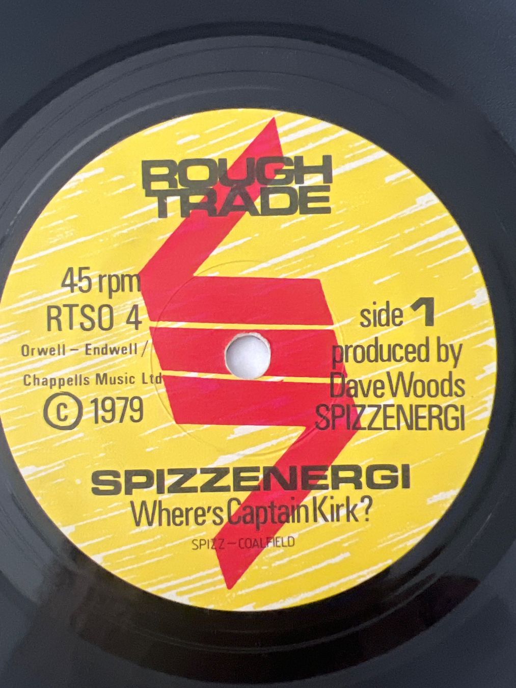 Dischi in vinile: Spizzenergi - Where's Captain Kirk? - 7" Single 1979 – Usato da La Chaux-de-Fonds venduto da jacq_LaTsch0 2