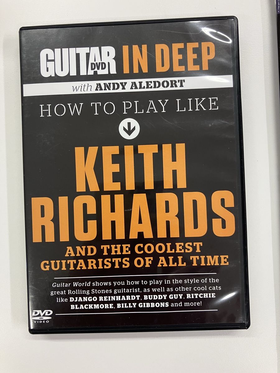 Strumenti musicali: Rolling Stones Gitarrenbücher DVD – Usato da Winkel venduto da Bluesharry1 6