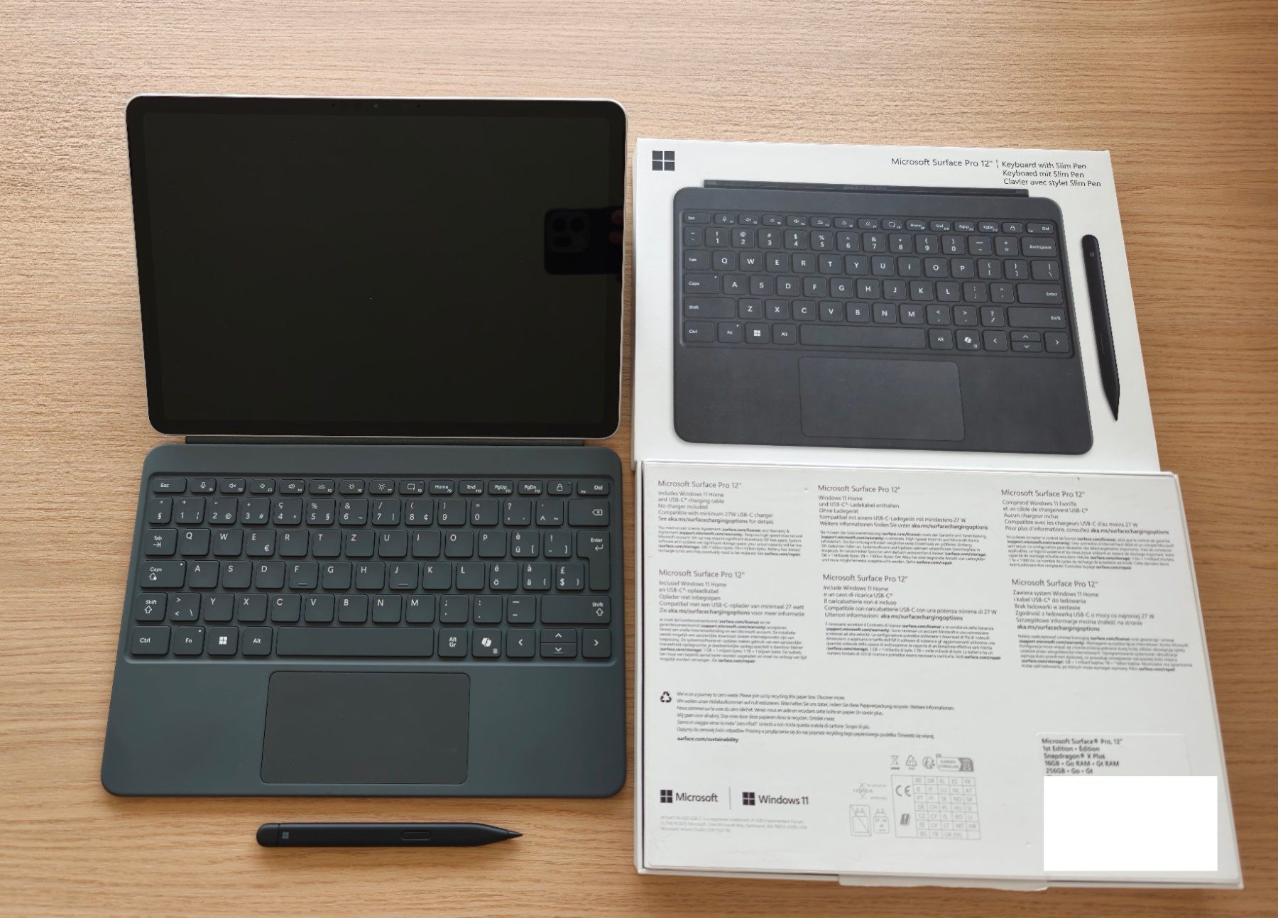Microsoft Notebooks: MS Surface Pro 12 - 16 GB RAM - Win11 PRO - Clavier+Stylet – Gebraucht aus Satigny von lau_hg9g