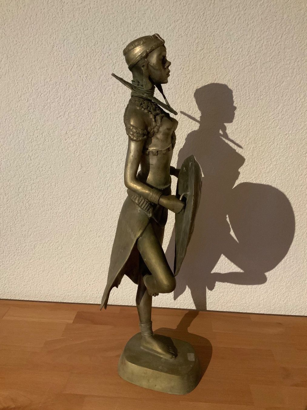 Sculture & Statue: Akte Bronze Maasai Frau – Usato da La Heutte venduto da Mikeller74 1
