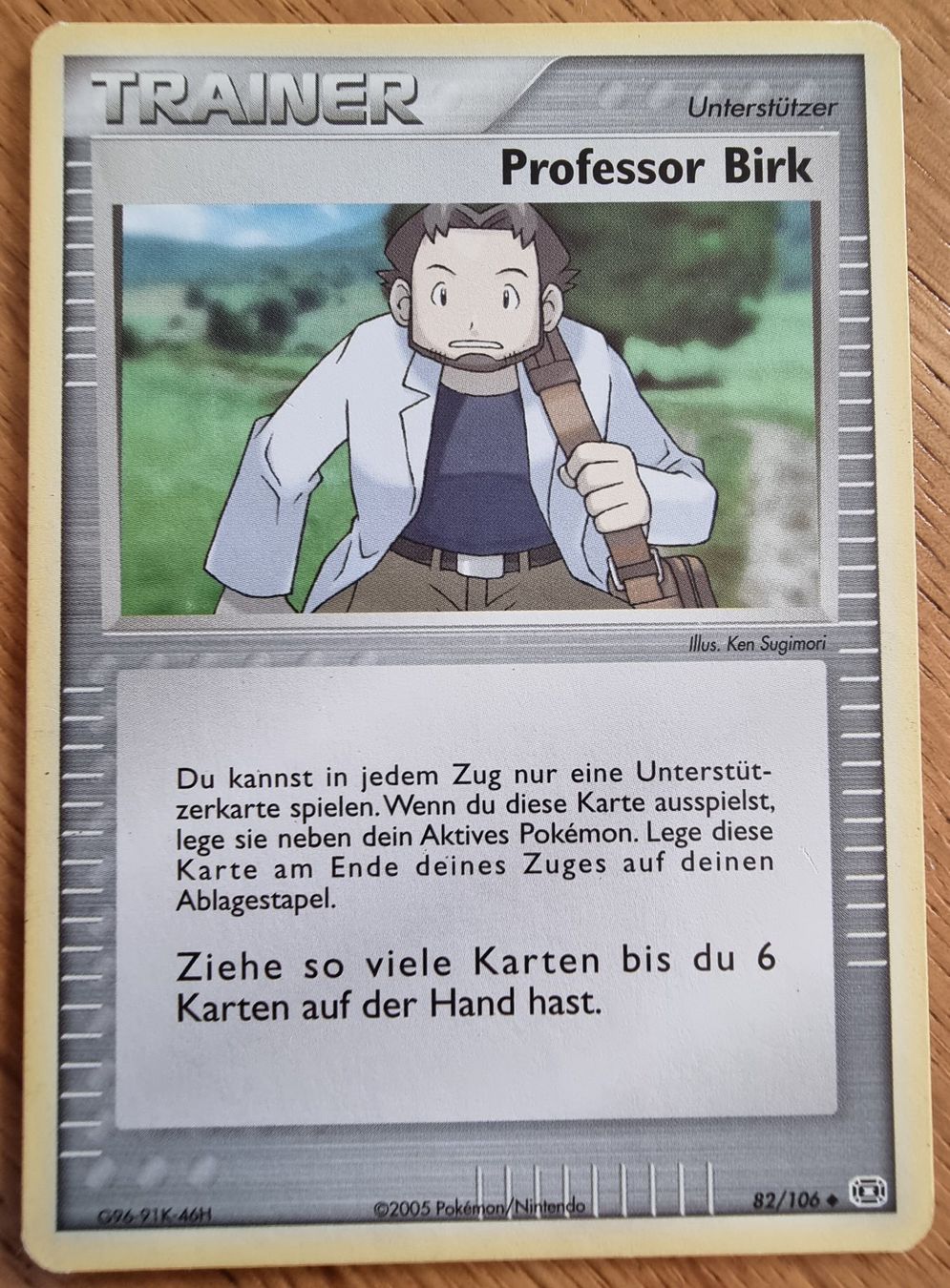 Pokémon Carte collezionabili: Pokémon Professor Birk 2005 DE 82/106 – Usato da Roggwil BE venduto da S_Cards