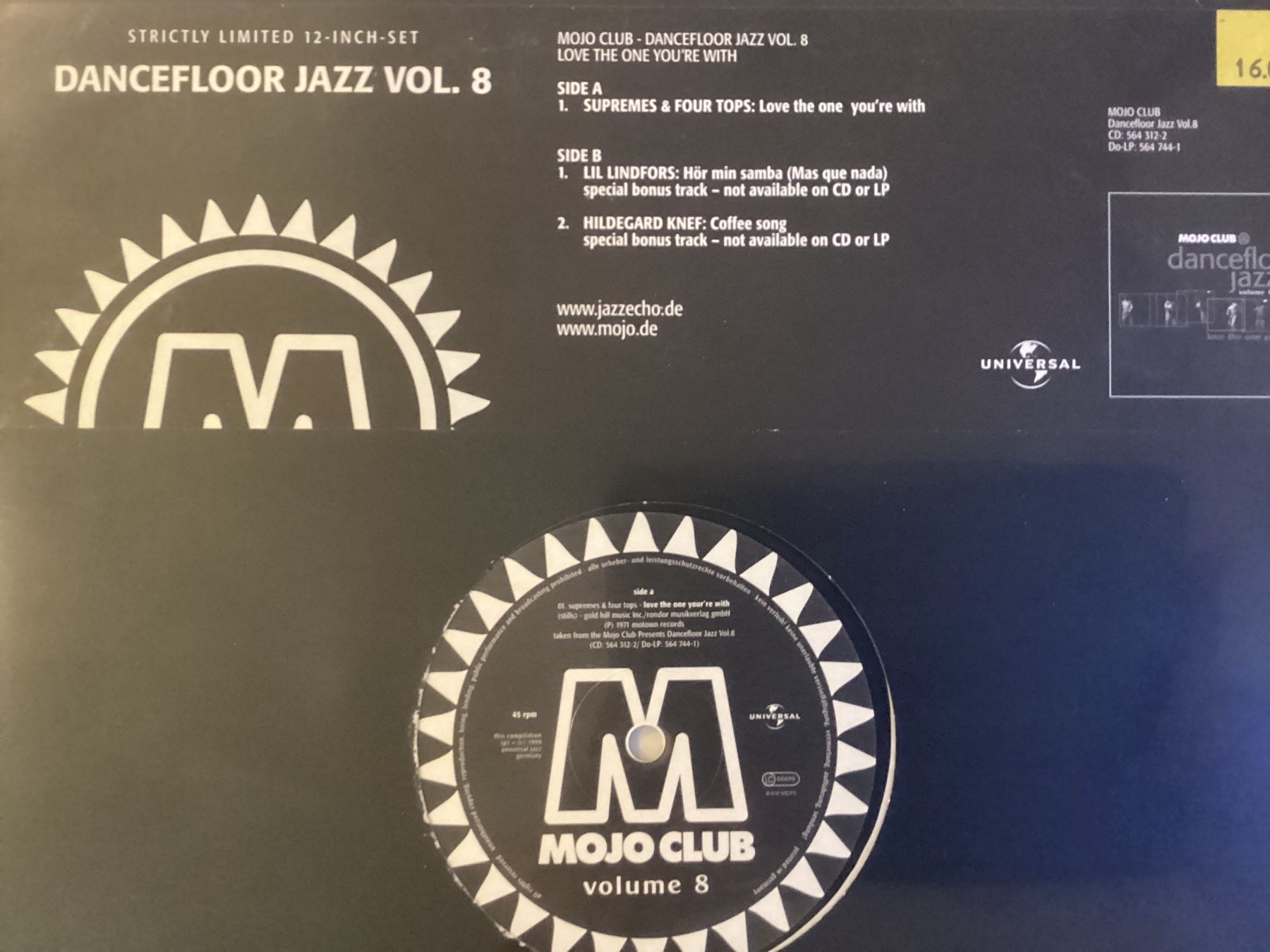 Dischi in vinile: Dancefloor Jazz  Maxi-Single - Vol. 8 – Usato da Gutenswil venduto da Hamzian