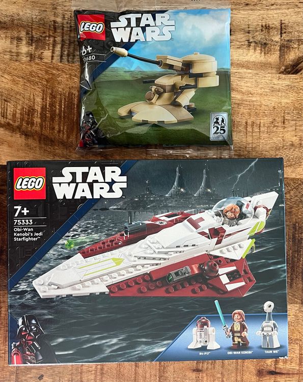 LEGO Star Wars 75333 Obi Wan Kenobi‘s Jedi Star Fighter Neu | Kaufen ...