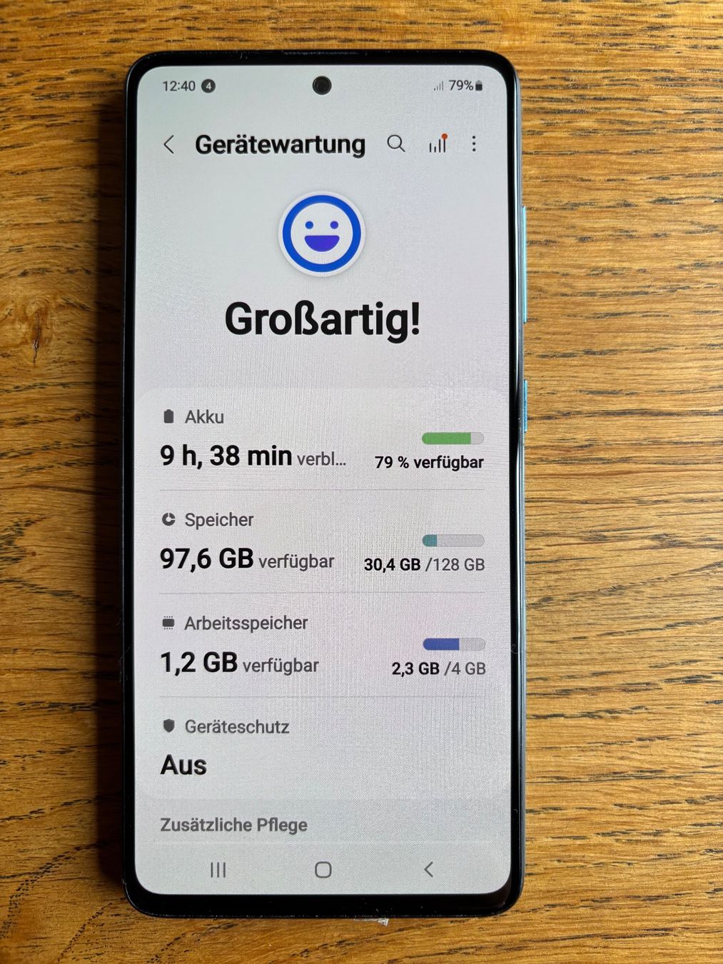 Samsung Telefoni cellulari / Smartphones: Samsung Galaxy A51 mit Schutzhülle – Usato da Alt St. Johann venduto da tury38 5