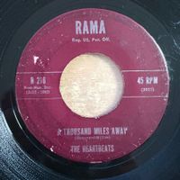 Heartbeats - S Thousand Miles Away / 1. US-Press. 1956