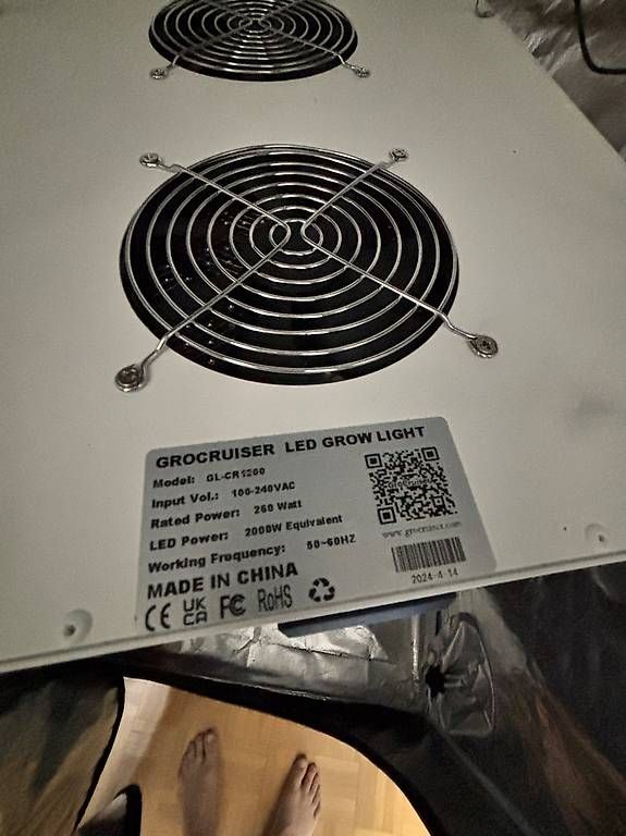 Growbox Sonstiges: Growbox Komplettset inkl. LED-Lampe & Abluftsystem – Gebraucht aus Hochdorf von kor_5bfd 2
