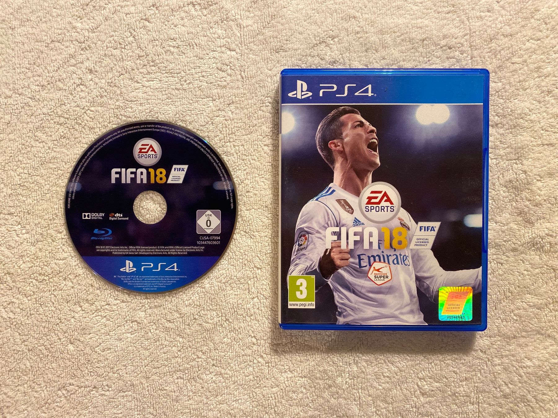 Sony Spiele: FIFA 18 PS4 – Gebraucht aus Reichenbach i. K. von Daniel840