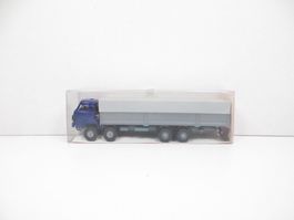 Roskopf H0 406 Saurer 4-Achser Pritschenaufbau mit Plane