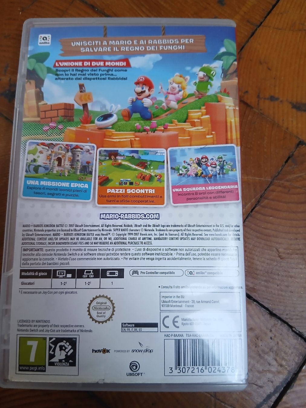 Nintendo Giochi: Mario + rabbids Kingdom battle – Usato da Locarno venduto da sch_r2rh 1