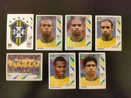Brazil team Stickers Panini coupe du monde 2006