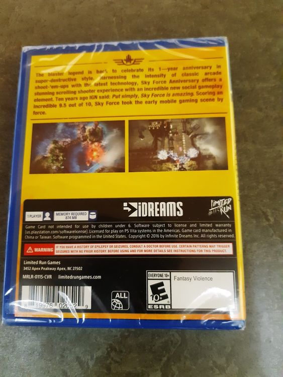 Sky Force Anniversary Playstation Vita (Gebraucht) in Gallen