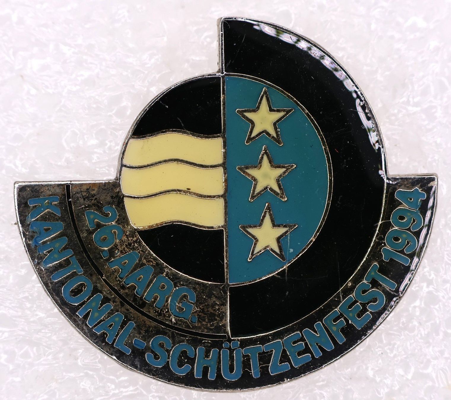 Plaketten & Abzeichen: Kantonal-Schützenfest  Aargau 1994 – Gebraucht aus Winterthur von Sammleroase