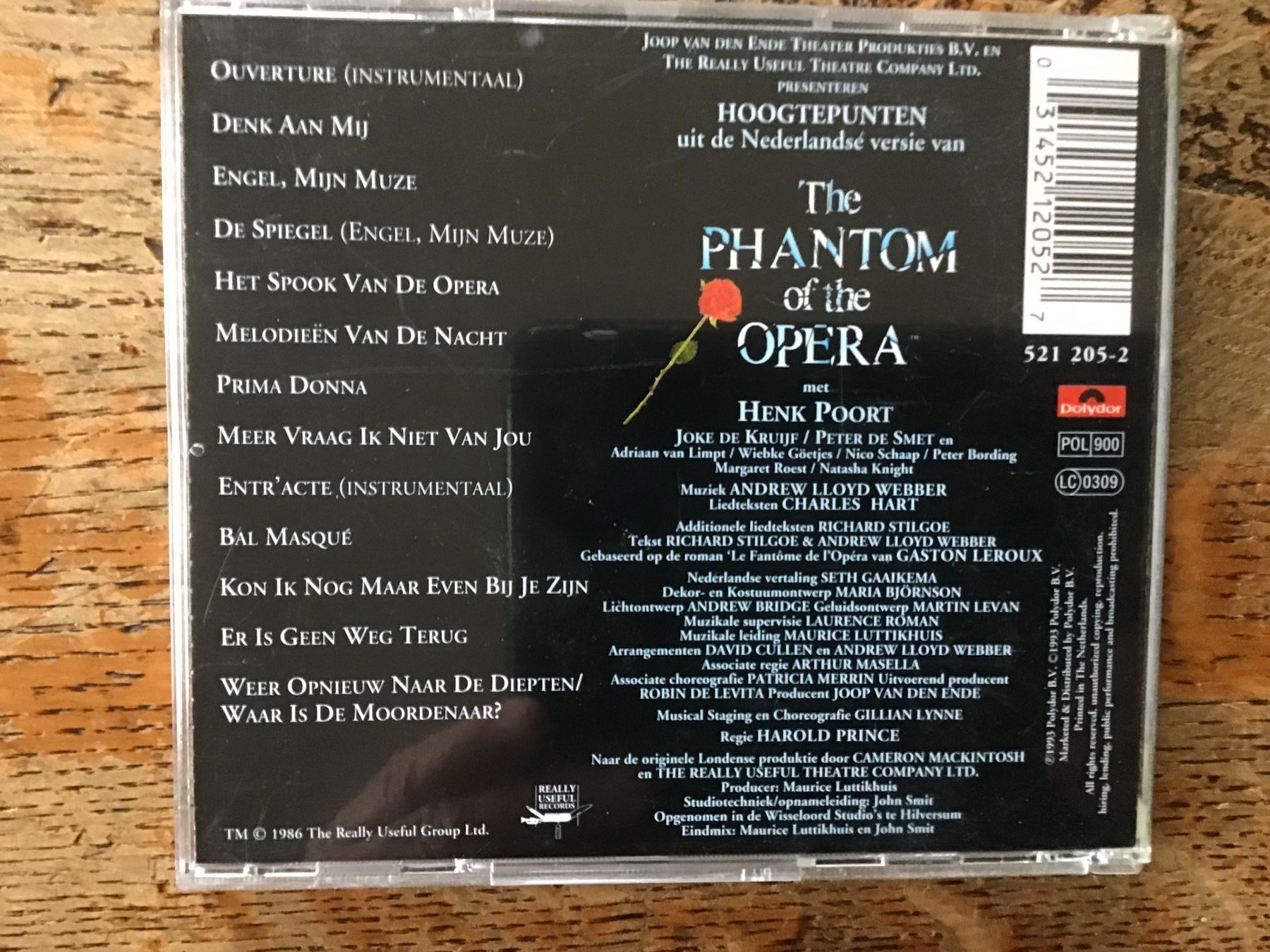 CDs: CD The Phantom of the Opera – Gebraucht aus Fully von Ruby97 2